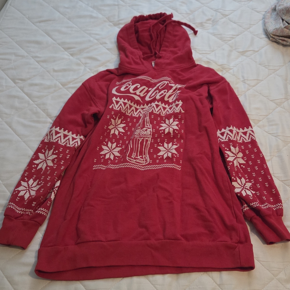 Coca Cola Festive Red Women's Hoodie